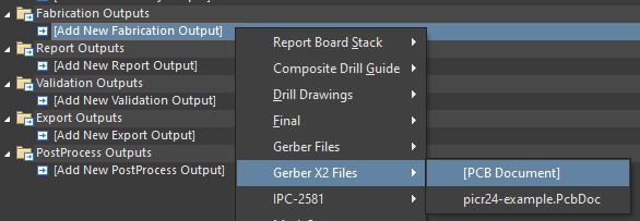 altium designer add gerber x2 output