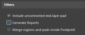 altium designer gerber x2 setup untick generate reports