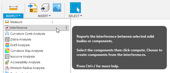 mechanics checklist interference