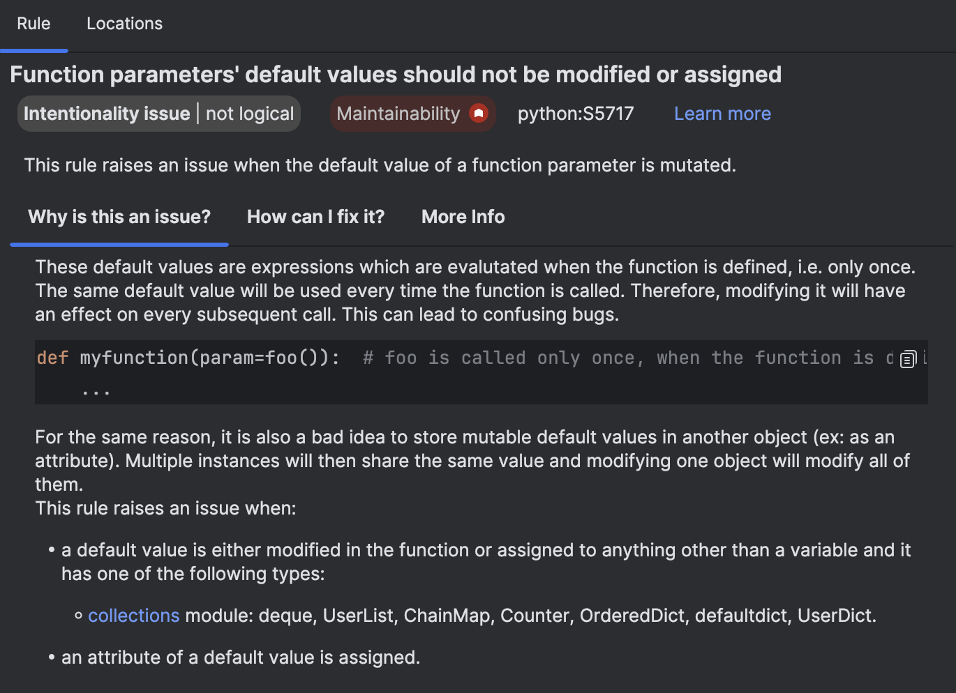 plugins sonarlint aditional info