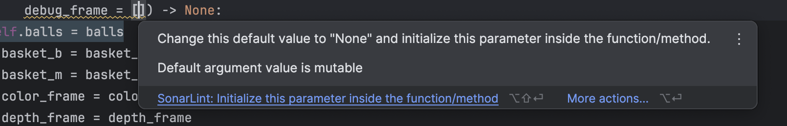 plugins sonarlint fix suggestion