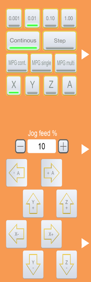 mill uccnc jog panel