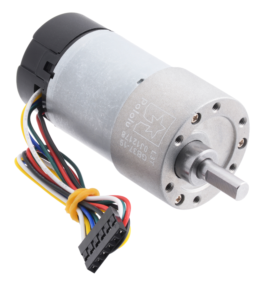 Pololu 19:1 Metal Gearmotor 37Dx68L mm with 64 CPR Encoder