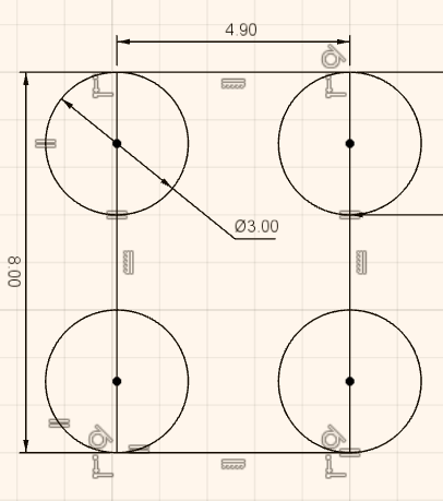 mechanical design inside corners cutout narrow sketch