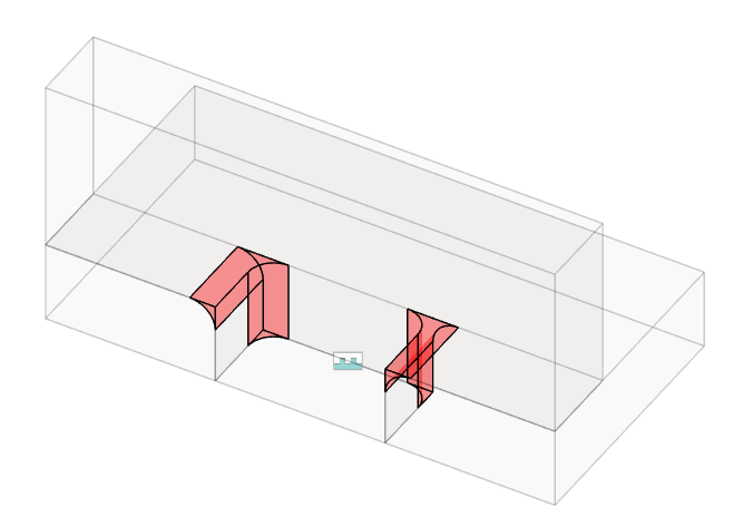 mechanical design inside corners interference